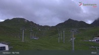 Archiv Foto Webcam Samnaun - Blickrichtung Viderjoch 04:00