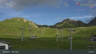 Archiv Foto Webcam Samnaun - Blickrichtung Viderjoch 06:00