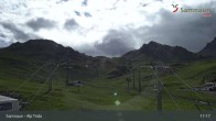 Archiv Foto Webcam Samnaun - Blickrichtung Viderjoch 16:00
