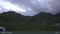 Archiv Foto Webcam Samnaun - Blickrichtung Viderjoch 04:00