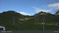 Archiv Foto Webcam Samnaun - Blickrichtung Viderjoch 06:00