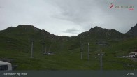 Archiv Foto Webcam Samnaun - Blickrichtung Viderjoch 02:00