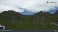 Archiv Foto Webcam Samnaun - Blickrichtung Viderjoch 05:00