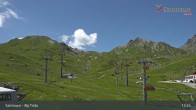 Archiv Foto Webcam Samnaun - Blickrichtung Viderjoch 07:00
