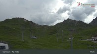 Archiv Foto Webcam Samnaun - Blickrichtung Viderjoch 11:00