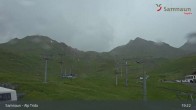 Archiv Foto Webcam Samnaun - Blickrichtung Viderjoch 13:00