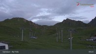 Archiv Foto Webcam Samnaun - Blickrichtung Viderjoch 04:00