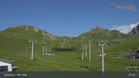 Archiv Foto Webcam Samnaun - Blickrichtung Viderjoch 07:00
