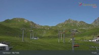 Archiv Foto Webcam Samnaun - Blickrichtung Viderjoch 10:00