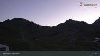 Archiv Foto Webcam Samnaun - Blickrichtung Viderjoch 02:00