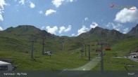 Archiv Foto Webcam Samnaun - Blickrichtung Viderjoch 09:00