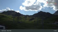 Archiv Foto Webcam Samnaun - Blickrichtung Viderjoch 11:00