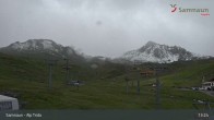 Archiv Foto Webcam Samnaun - Blickrichtung Viderjoch 12:00