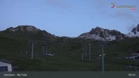 Archiv Foto Webcam Samnaun - Blickrichtung Viderjoch 05:00
