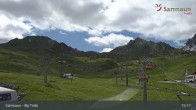 Archiv Foto Webcam Samnaun - Blickrichtung Viderjoch 15:00
