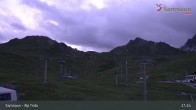 Archiv Foto Webcam Samnaun - Blickrichtung Viderjoch 03:00