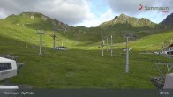 Archiv Foto Webcam Samnaun - Blickrichtung Viderjoch 07:00