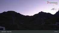 Archiv Foto Webcam Samnaun - Blickrichtung Viderjoch 02:00