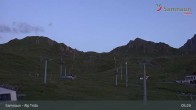 Archiv Foto Webcam Samnaun - Blickrichtung Viderjoch 04:00