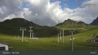 Archiv Foto Webcam Samnaun - Blickrichtung Viderjoch 06:00