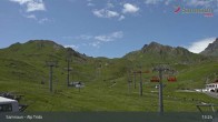 Archiv Foto Webcam Samnaun - Blickrichtung Viderjoch 12:00