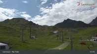 Archiv Foto Webcam Samnaun - Blickrichtung Viderjoch 14:00