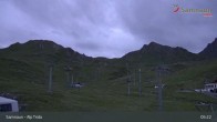 Archiv Foto Webcam Samnaun - Blickrichtung Viderjoch 04:00