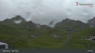 Archiv Foto Webcam Samnaun - Blickrichtung Viderjoch 06:00