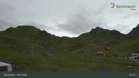Archiv Foto Webcam Samnaun - Blickrichtung Viderjoch 12:00