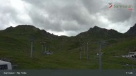 Archiv Foto Webcam Samnaun - Blickrichtung Viderjoch 16:00