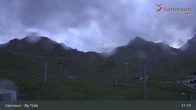 Archiv Foto Webcam Samnaun - Blickrichtung Viderjoch 20:00
