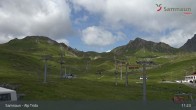 Archiv Foto Webcam Samnaun - Blickrichtung Viderjoch 10:00