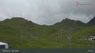 Archiv Foto Webcam Samnaun - Blickrichtung Viderjoch 07:00