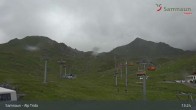 Archiv Foto Webcam Samnaun - Blickrichtung Viderjoch 12:00