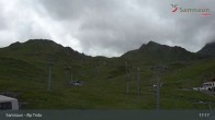 Archiv Foto Webcam Samnaun - Blickrichtung Viderjoch 16:00