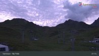 Archiv Foto Webcam Samnaun - Blickrichtung Viderjoch 02:00