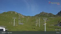 Archiv Foto Webcam Samnaun - Blickrichtung Viderjoch 06:00