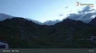 Archiv Foto Webcam Samnaun - Blickrichtung Viderjoch 02:00