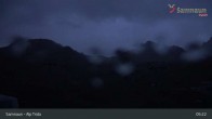 Archiv Foto Webcam Samnaun - Blickrichtung Viderjoch 04:00