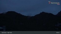 Archiv Foto Webcam Samnaun - Blickrichtung Viderjoch 04:00