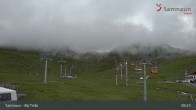 Archiv Foto Webcam Samnaun - Blickrichtung Viderjoch 08:00