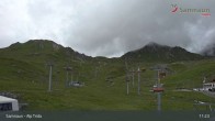 Archiv Foto Webcam Samnaun - Blickrichtung Viderjoch 10:00