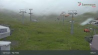 Archiv Foto Webcam Samnaun - Blickrichtung Viderjoch 08:00