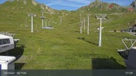 Archiv Foto Webcam Samnaun - Blickrichtung Viderjoch 07:00