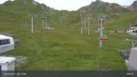 Archiv Foto Webcam Samnaun - Blickrichtung Viderjoch 08:00