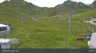 Archiv Foto Webcam Samnaun - Blickrichtung Viderjoch 12:00
