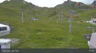 Archiv Foto Webcam Samnaun - Blickrichtung Viderjoch 14:00