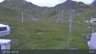 Archiv Foto Webcam Samnaun - Blickrichtung Viderjoch 20:00