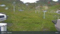 Archiv Foto Webcam Samnaun - Blickrichtung Viderjoch 08:00
