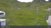 Archiv Foto Webcam Samnaun - Blickrichtung Viderjoch 14:00